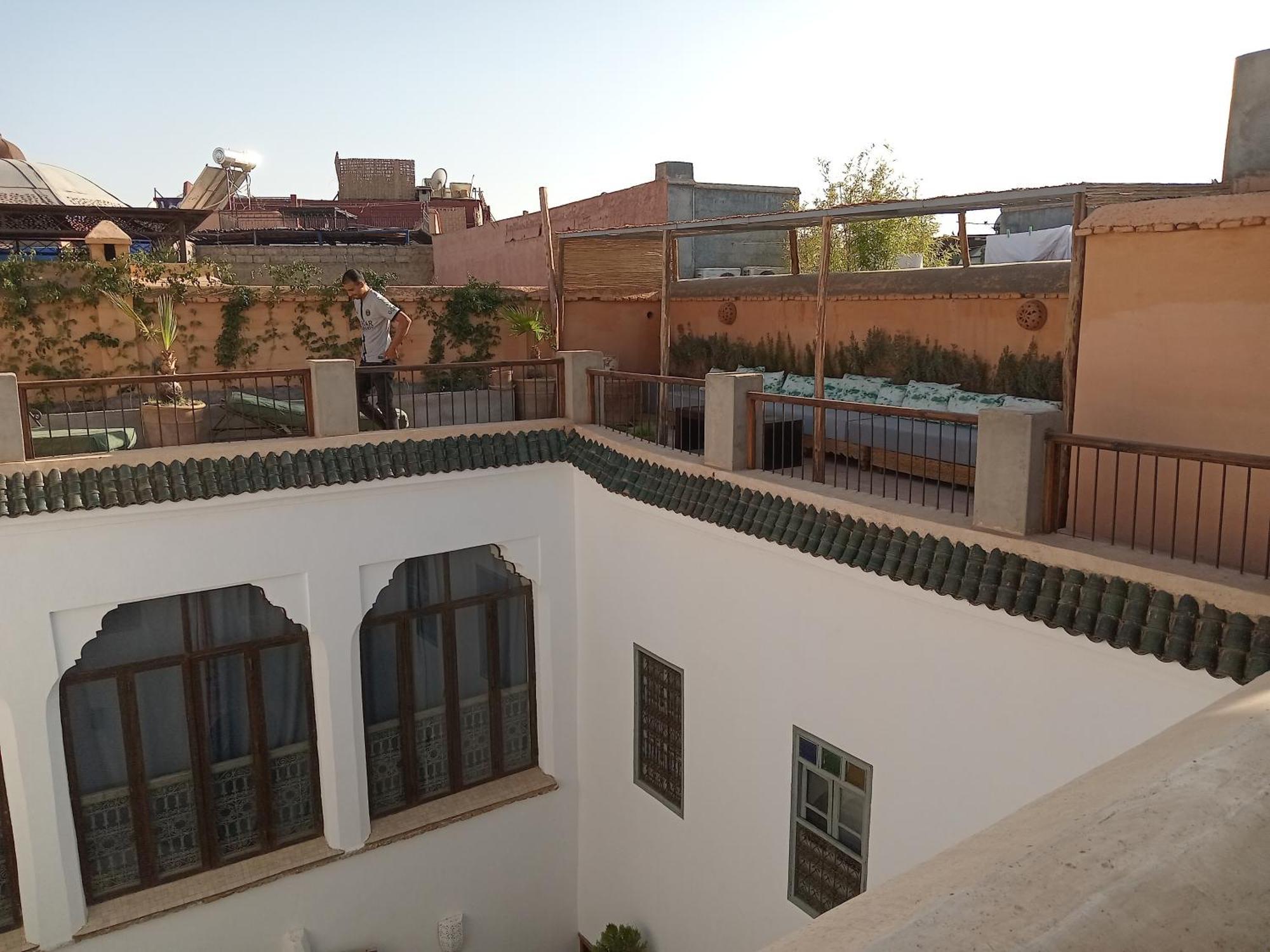 Riad Le Jardin De Mina Marrakesh Exterior foto